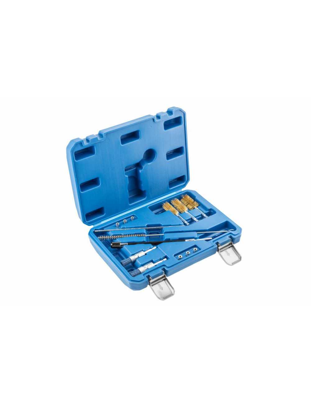 HOEGERT ZESTAW DO CZYSZCZENIA GNIAZD WTRYSKIWACZY 14el.