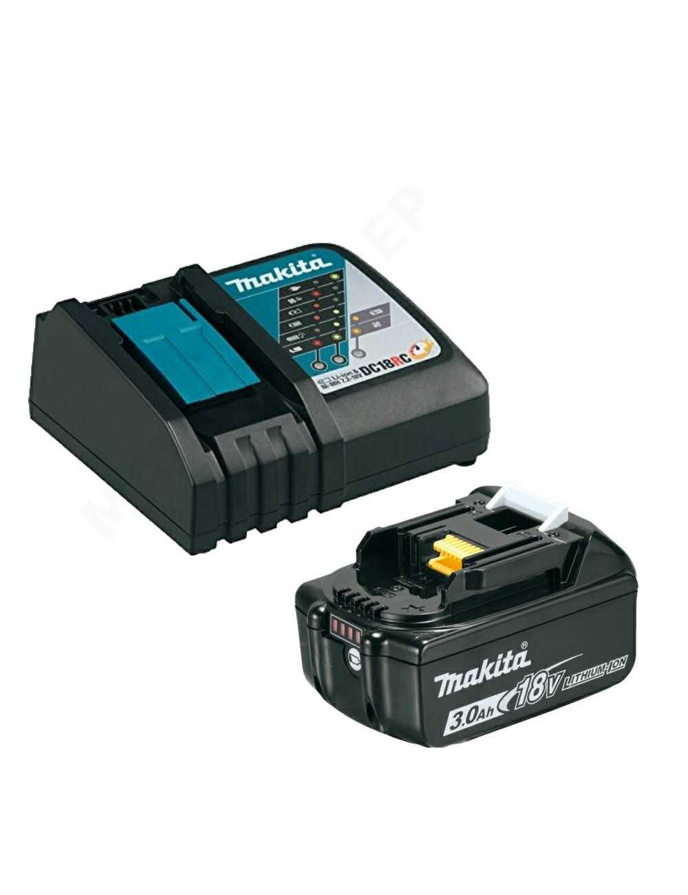 MAKITA ZESTAW ZASILAJĄCY 18V 1x3,0Ah (BL1830B + DC18RC)