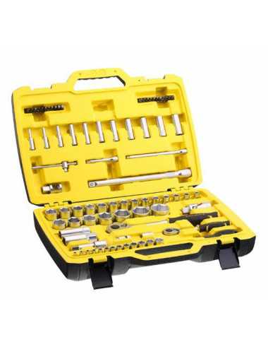 STANLEY ZESTAW KLUCZY  81el.  1 4"-1 2"