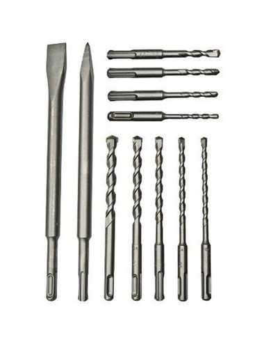 BOSCH ZESTAW WIERTEŁ SDS PLUS 11szt. WALIZKA