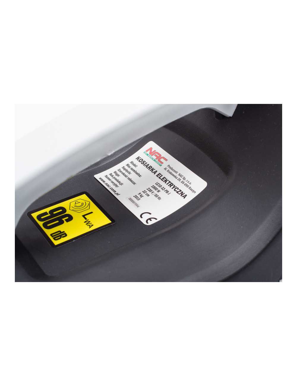NAC KOSIARKA ELEKTRYCZNA 1000W 32cm  LE10-32-PB-J