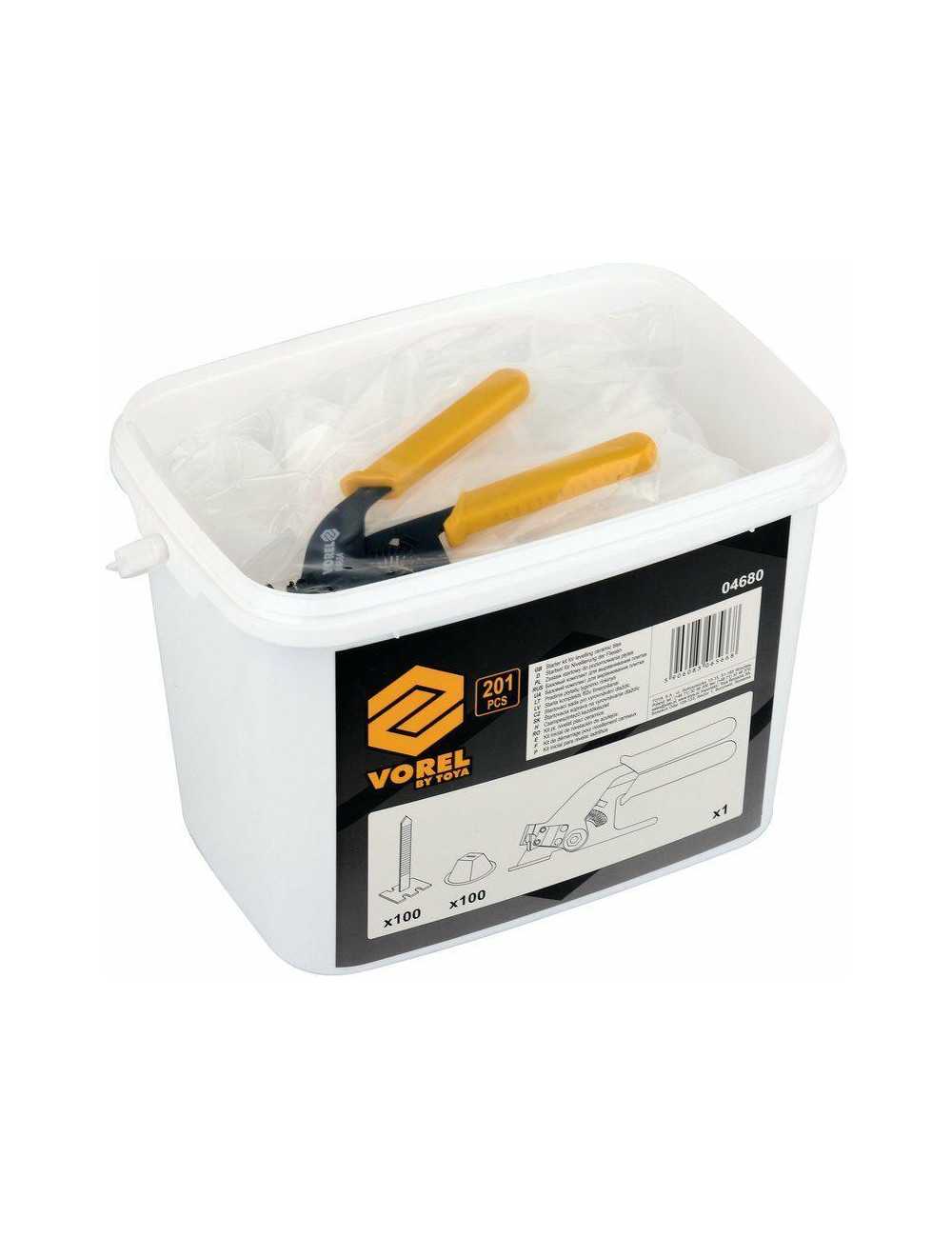 VOREL ZESTAW STARTOWY DO POZIOMOWANIA PŁYTEK