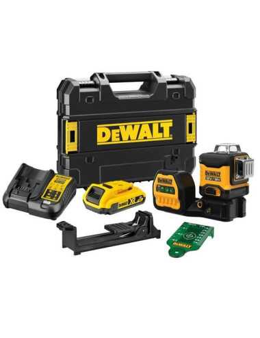 DEWALT LASER LINIOWY 12 18V ZIELONY 1x2,0Ah DCE089D1G18