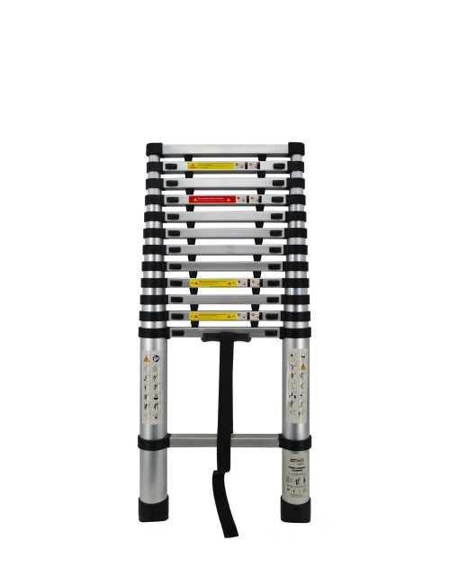 AWTOOLS DRABINA ALUMINIOWA TELESKOPOWA 3,8m 13 STOPNI