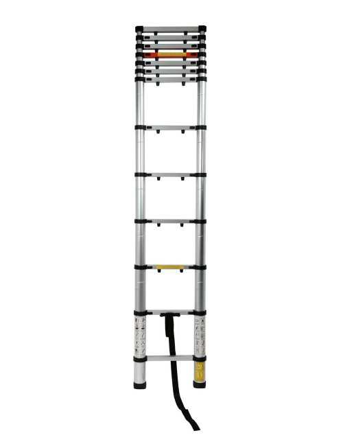 AWTOOLS DRABINA ALUMINIOWA TELESKOPOWA 3,8m 13 STOPNI