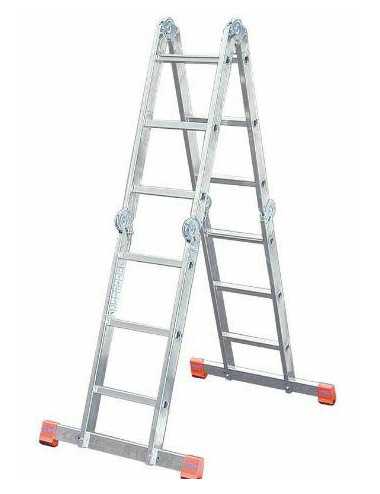 KRAUSE DRABINA PRZEGUBOWA 4x3 MULTIMATIC 4,40m WYS. ROB.