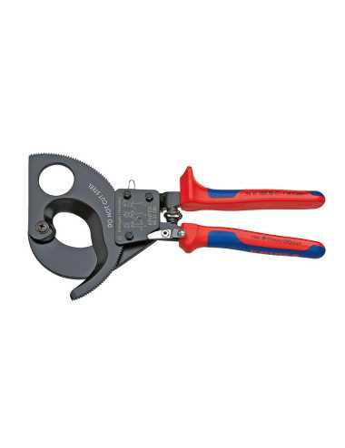 KNIPEX NOŻYCE DO CIĘCIA KABLI I PRZEWODÓW ZAPADKOWE DO FI=52mm