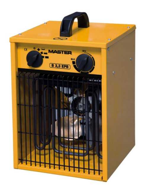 MASTER NAGRZEWNICA ELEKTRYCZNA B3,3EPA EPB 230V 3,3kW