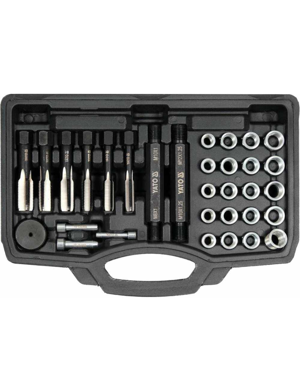 YATO ZESTAW NAPRAWCZY GWINTÓW ŚWIEC ŻAROWYCH YT-17710