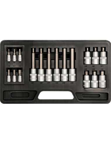 YATO KLUCZE TRZPIENIOWE 18el. HEX 3-12mm