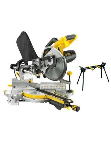 STANLEY PIŁA UKOŚNICA 254mm 2000W Z POSUWEM FME720 + STOJAK FME790