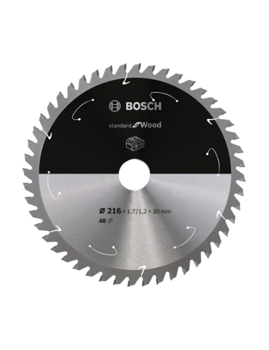 BOSCH PIŁA STANDARD WOOD ACCU 216x30x48z