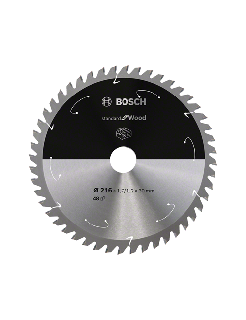 BOSCH PIŁA STANDARD WOOD ACCU 216x30x48z
