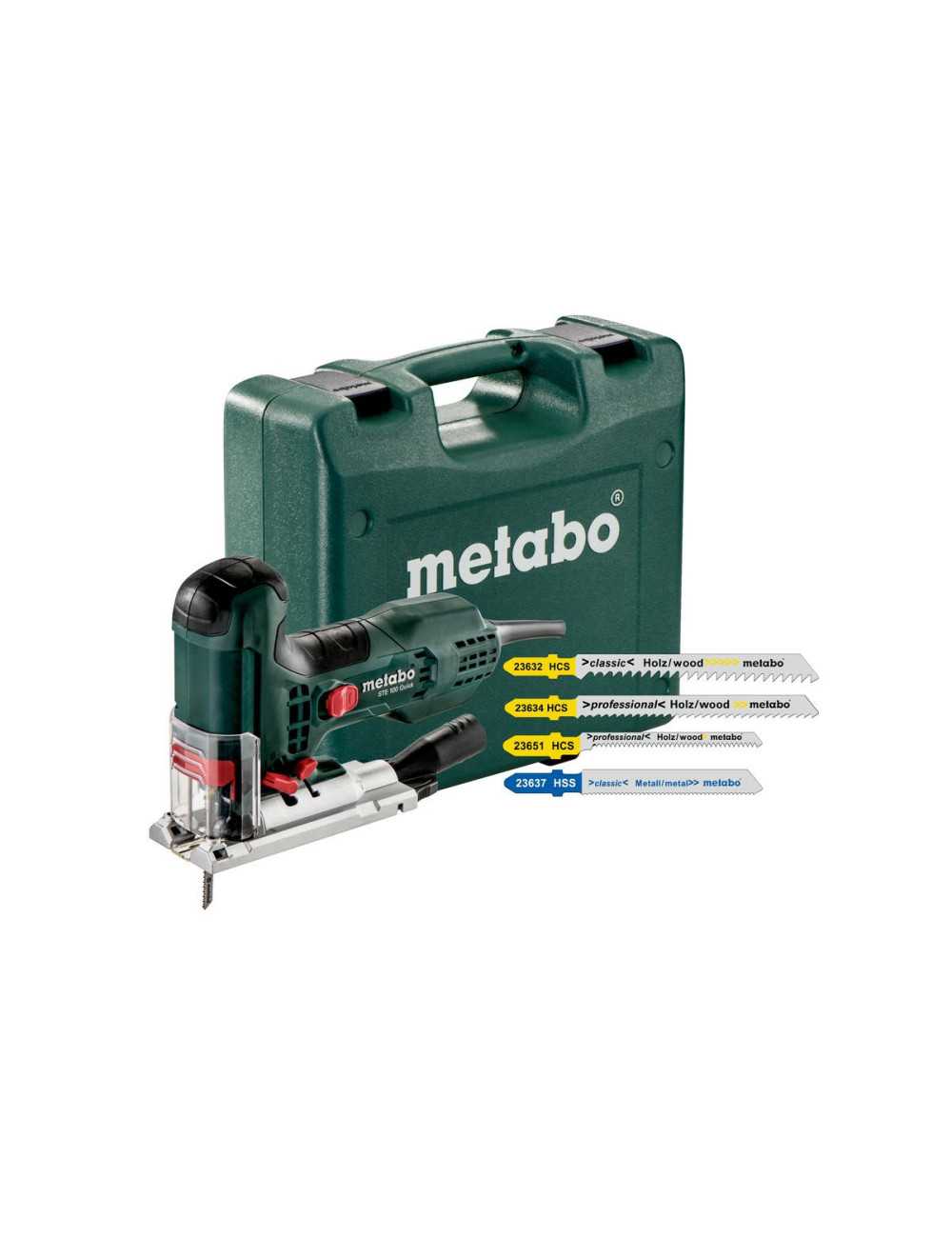 METABO WYRZYNARKA  710W STE 100 QUICK SET 20 x BRZESZCZOTY, WALIZKA