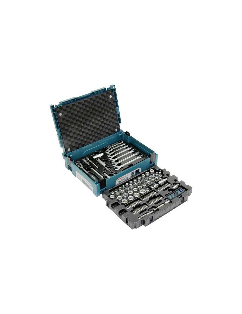 MAKITA ZESTAW NARZĘDZI RĘCZNYCH W WALIZCE MAKPAC 120szt.