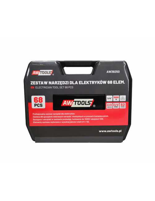 AWTOOLS ZESTAW NARZĘDZI DLA ELEKTRYKÓW 68el