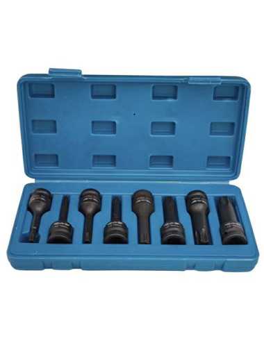 ADLER ZESTAW NASADEK UDAROWYCH TORX 1 2" AD-08T