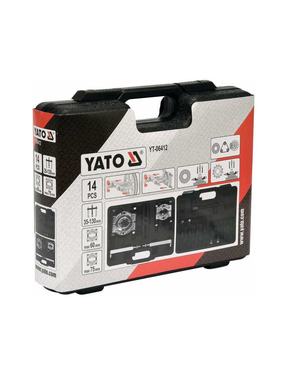 YATO ŚCIĄGACZ DWURAMIENNY I SEPARATORY YT-06412