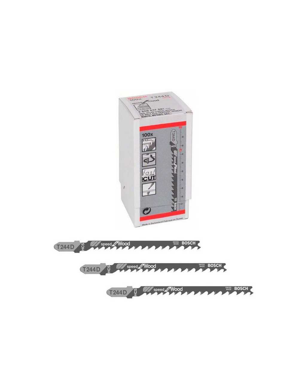 BOSCH BRZESZCZOT DO WYRZYNARKI T244D DREWNO  100szt.