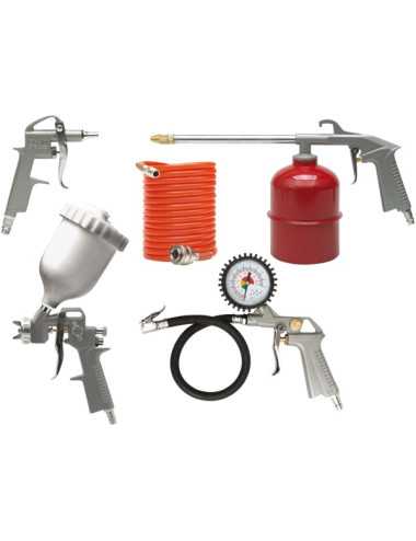 VOREL ZESTAW NARZĘDZI PNEUMATYCZNYCH  5 elem.