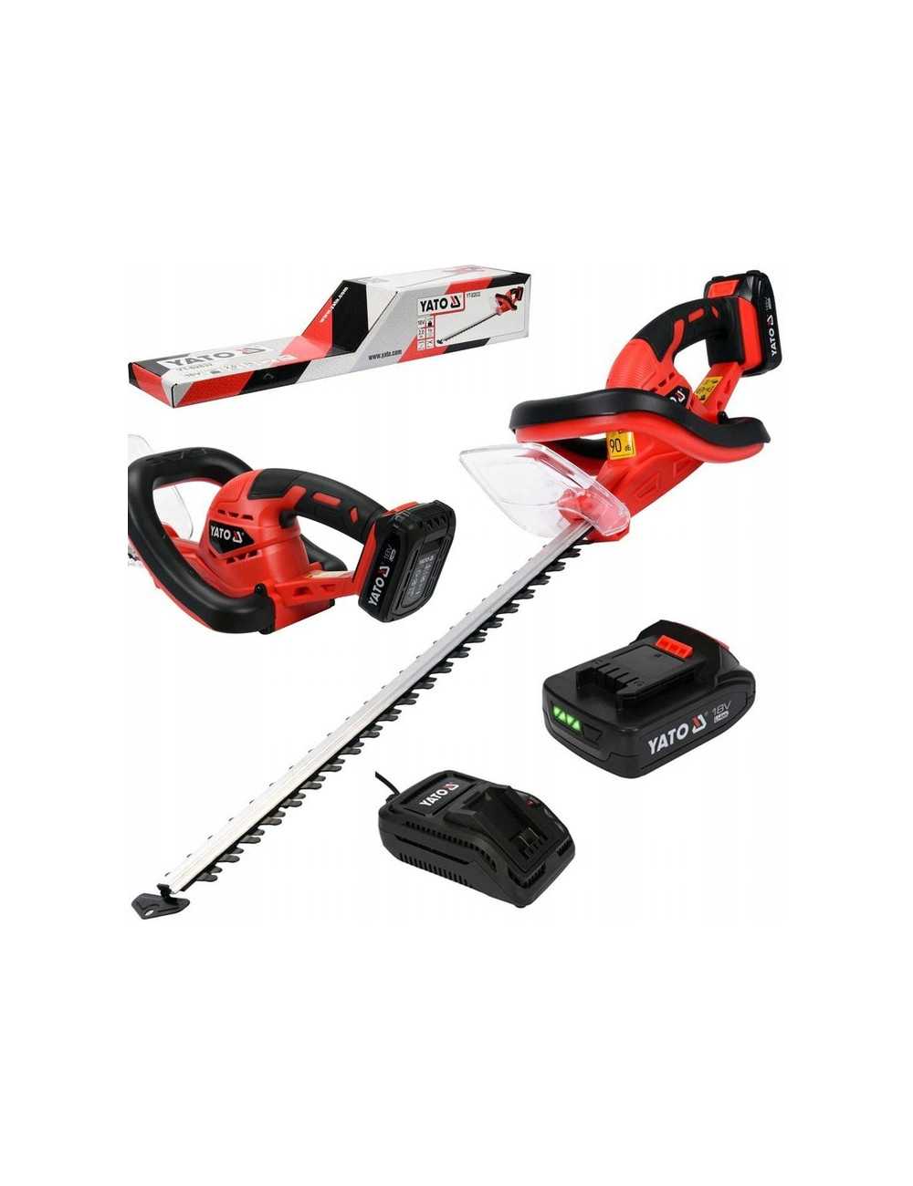 YATO NOŻYCE DO ŻYWOPŁOTU 18V 560mm 1x2,0Ah LI-ION  YT-82832