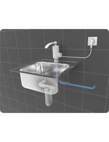 FALA PODGRZEWACZ Z BATERIĄ ZLEWOZMYWAKOWĄ STROKKUR-1