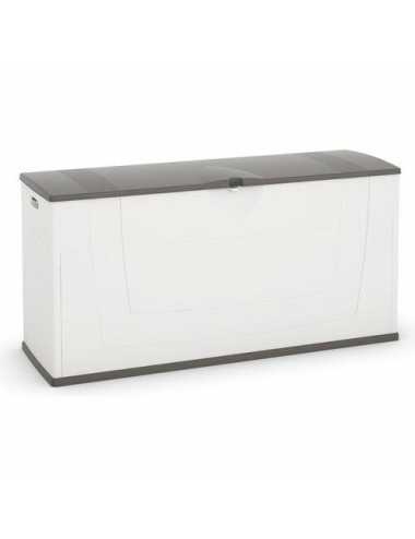 KETER SKRZYNIA OGRODOWA CARISMA 200l BIAŁA SZARA