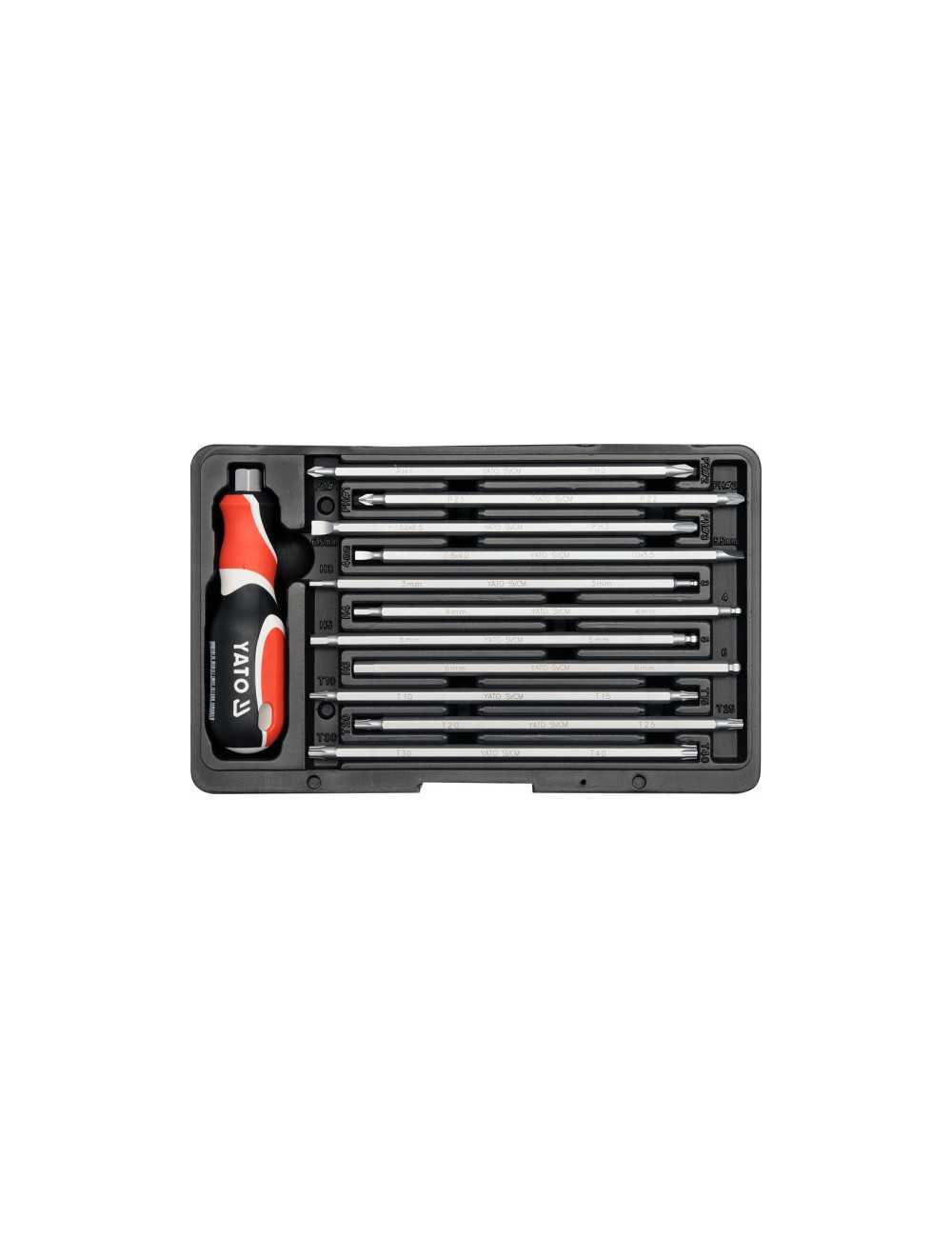 YATO WKRĘTAK Z WYMIENNYMI KOŃCÓWKAMI 22 w 1 YT-2797