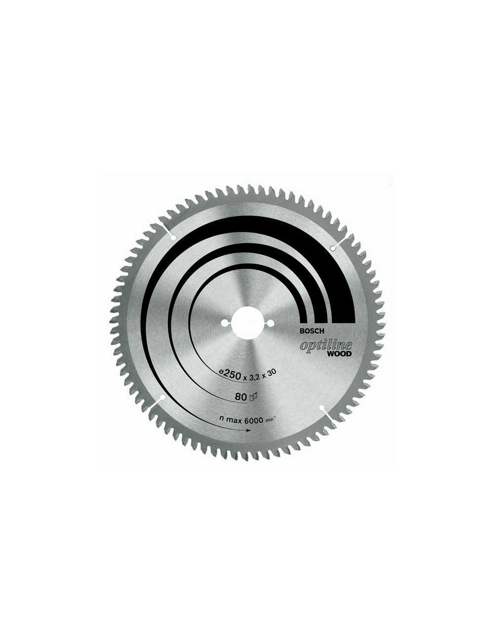 BOSCH PIŁA TARCZOWA OPTI 254x3,2x30x60z DO DREWNA