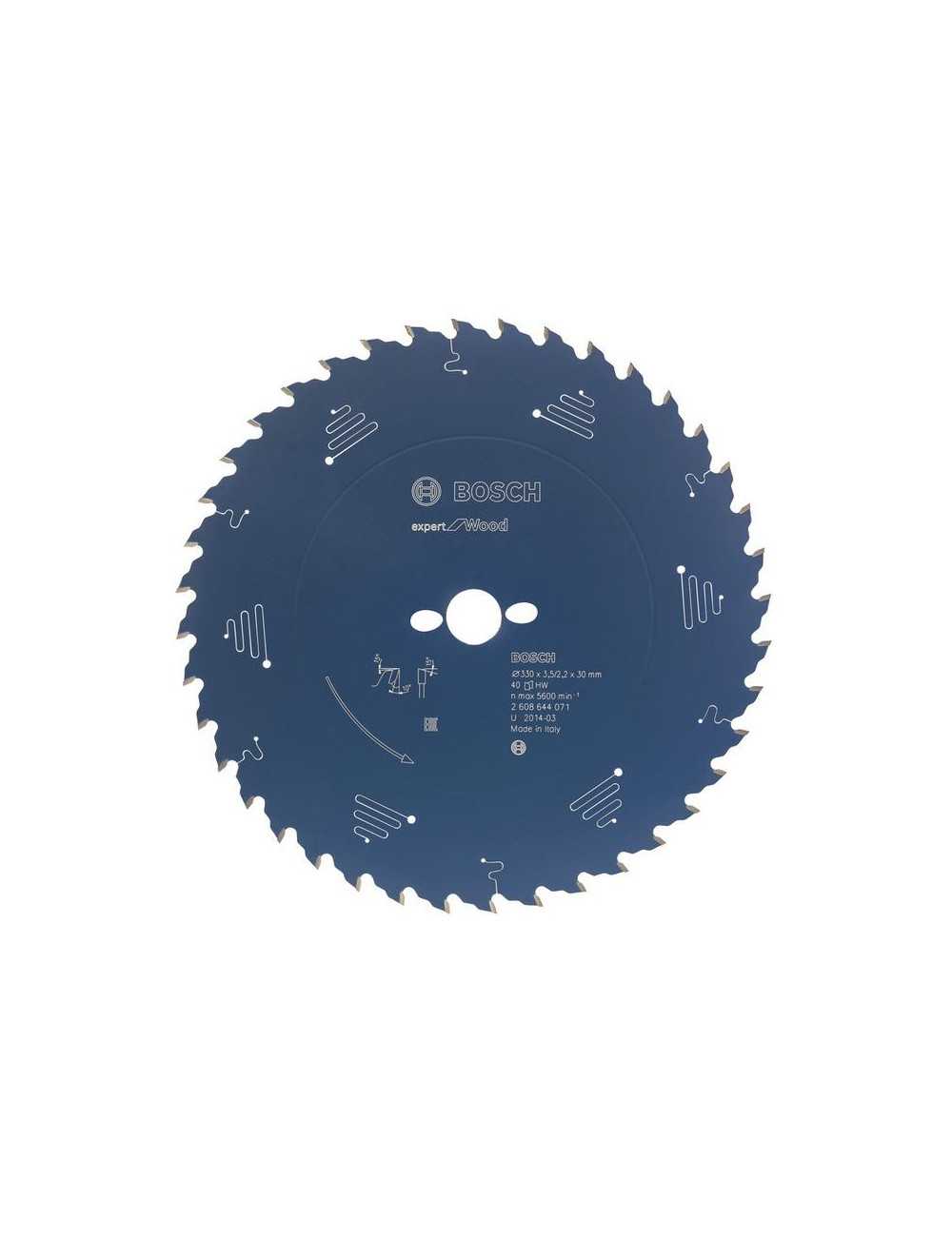 BOSCH PIŁA TARCZOWA Z WĘGLIKIEM DO DREWNA EXPERT WOOD 160 x 20 x 2,2mm 48 ZĘBÓW