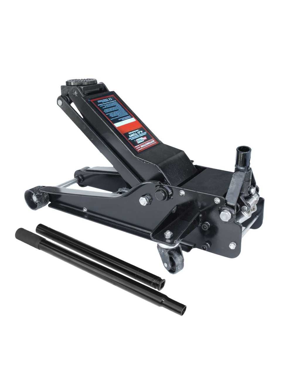 AWTOOLS DŹWIGNIK HYDRAULICZNY "ŻABA"  4 TONY 90 - 550mm PODWÓJNY TŁOK NISKOPROFILOWY