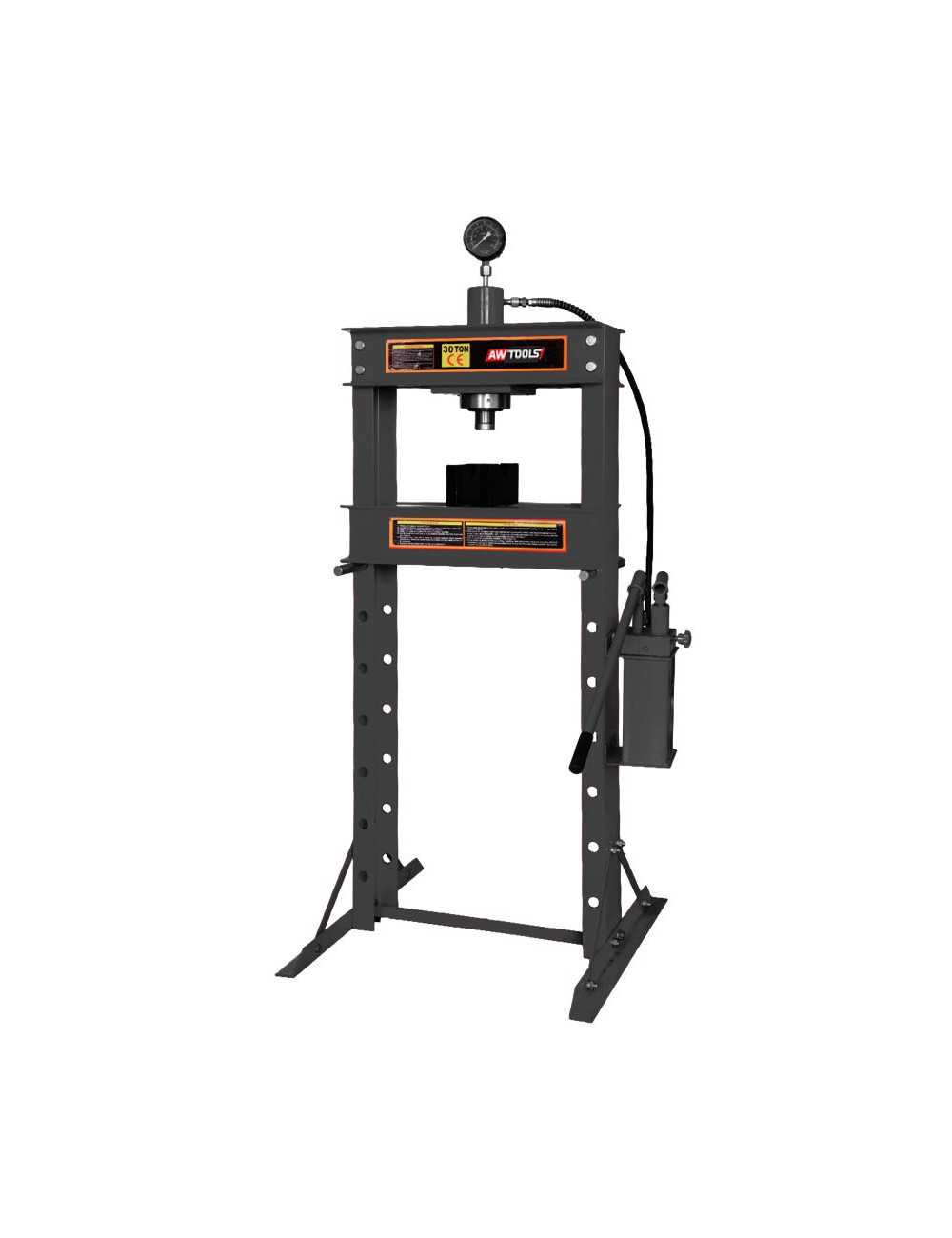 AWTOOLS PRASA HYDRAULICZNO-PNEUMATYCZNA 30 TON Z MANOMETREM