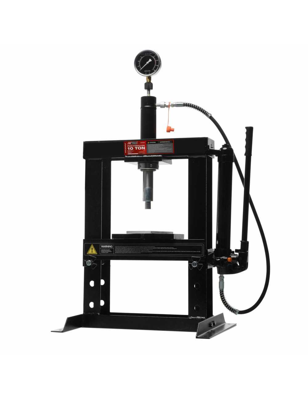 AWTOOLS PRASA HYDRAULICZNA Z MANOMETREM 10T
