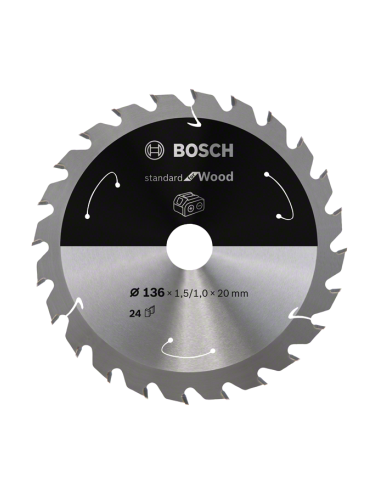 BOSCH PIŁA STANDARD WOOD ACCU 136x20x24z