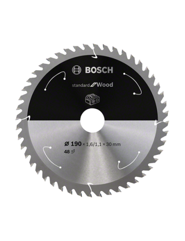 BOSCH PIŁA STANDARD WOOD ACCU 190x30x48z