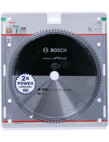 BOSCH PIŁA STANDARD WOOD ACCU 305x30x96z