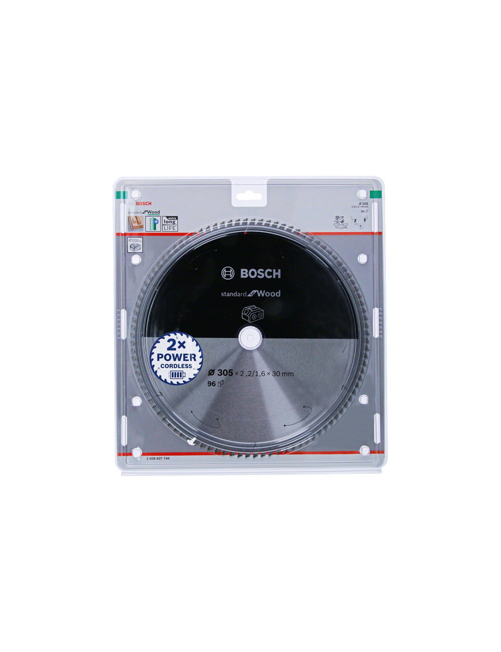 BOSCH PIŁA STANDARD WOOD ACCU 305x30x96z