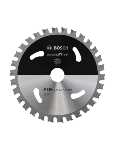 BOSCH PIŁA STANDARD STAL 136x20x30z ACCU