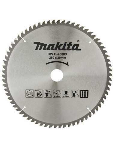 MAKITA PIŁA TARCZOWA DO ALUMINIUM 260x30x70z ECONOMY