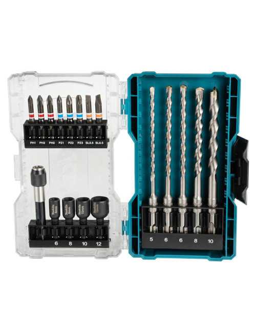 MAKITA  ZESTAW AKCESORIÓW  18szt.