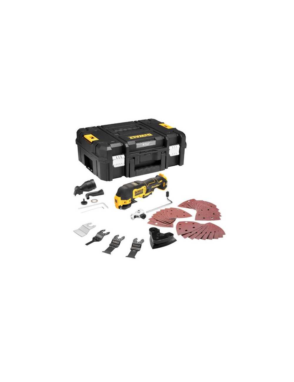DEWALT NARZĘDZIE WIELOFUNKCYJNE 12V DCS353NT BODY WALIZKA AKCESORIA