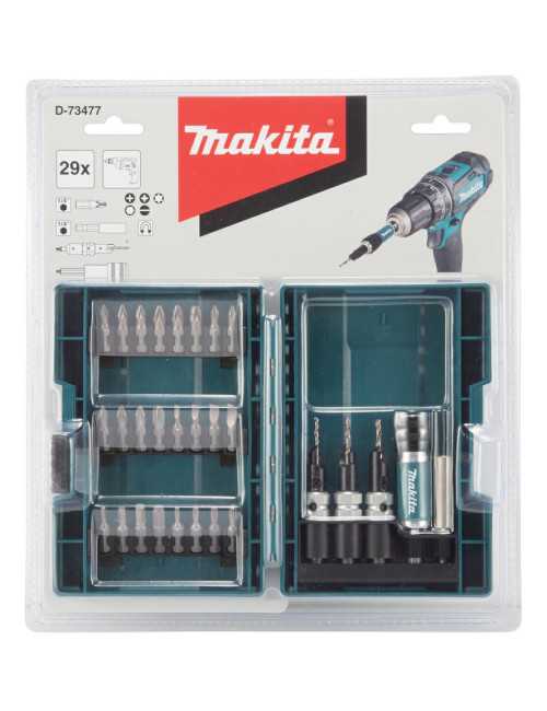 MAKITA ZESTAW KOŃCÓWEK WKRĘTÓW I KLUCZY 29szt