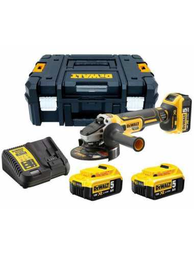 DEWALT SZLIFIERKA KĄTOWA 18V DCG405P3 3x5,0Ah