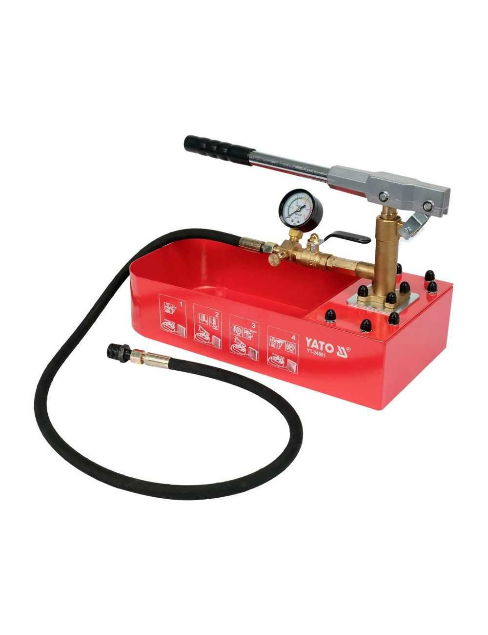 YATO POMPA RĘCZNA DO PRÓB CIŚNIENIOWYCH YT-24801