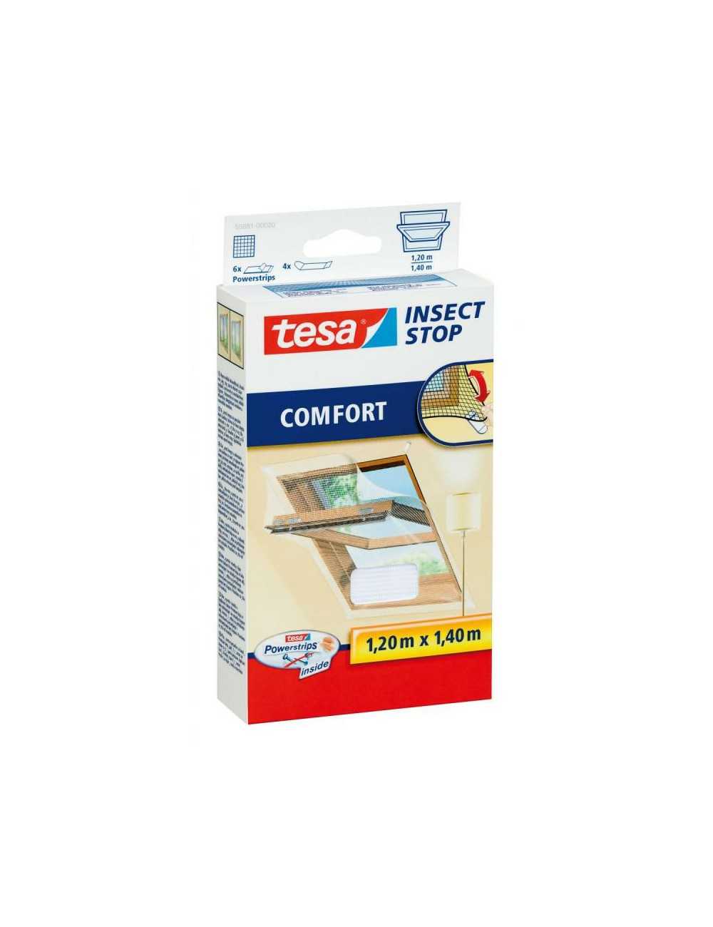 TESA MOSKITIERA DO OKIEN DACHOWYCH 1,2m x 1,4m
