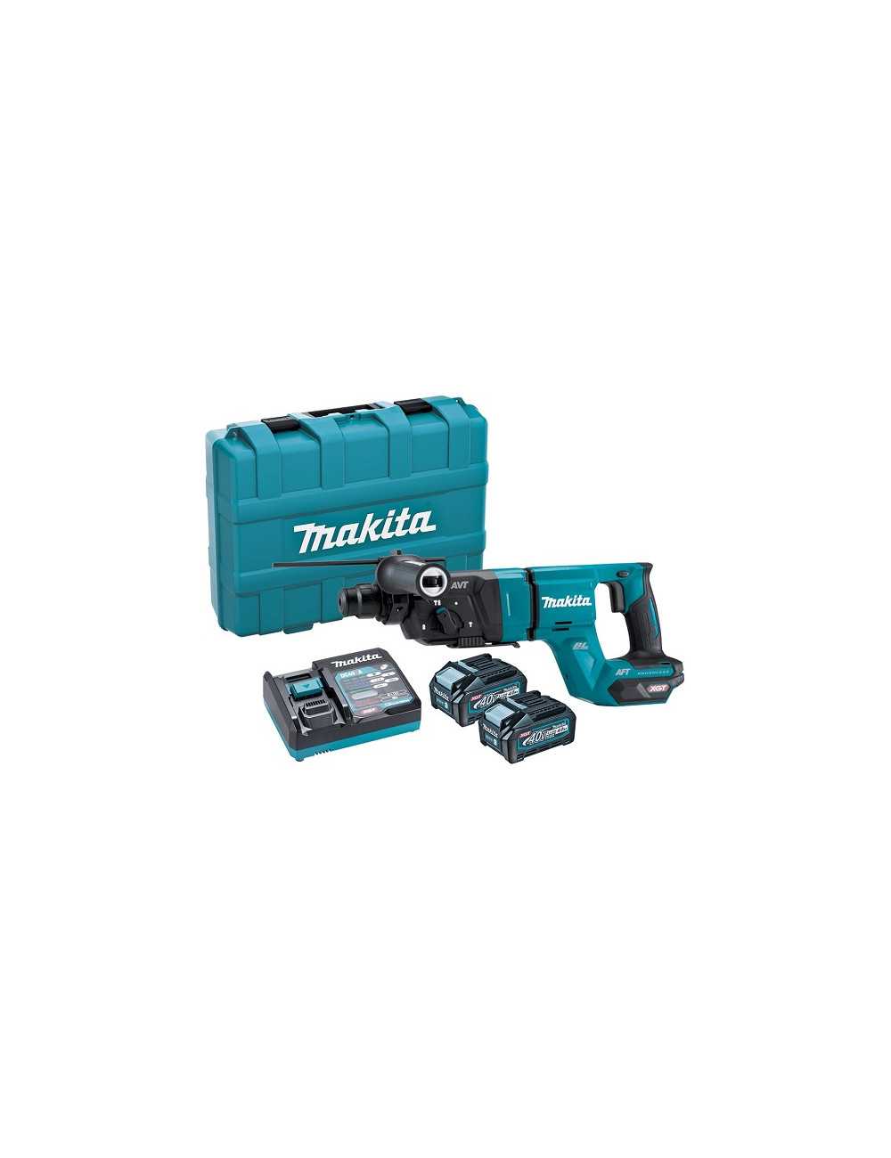 MAKITA MŁOTOWIERTARKA 40V XGT HR007GM201 3,0J 2x4,0Ah
