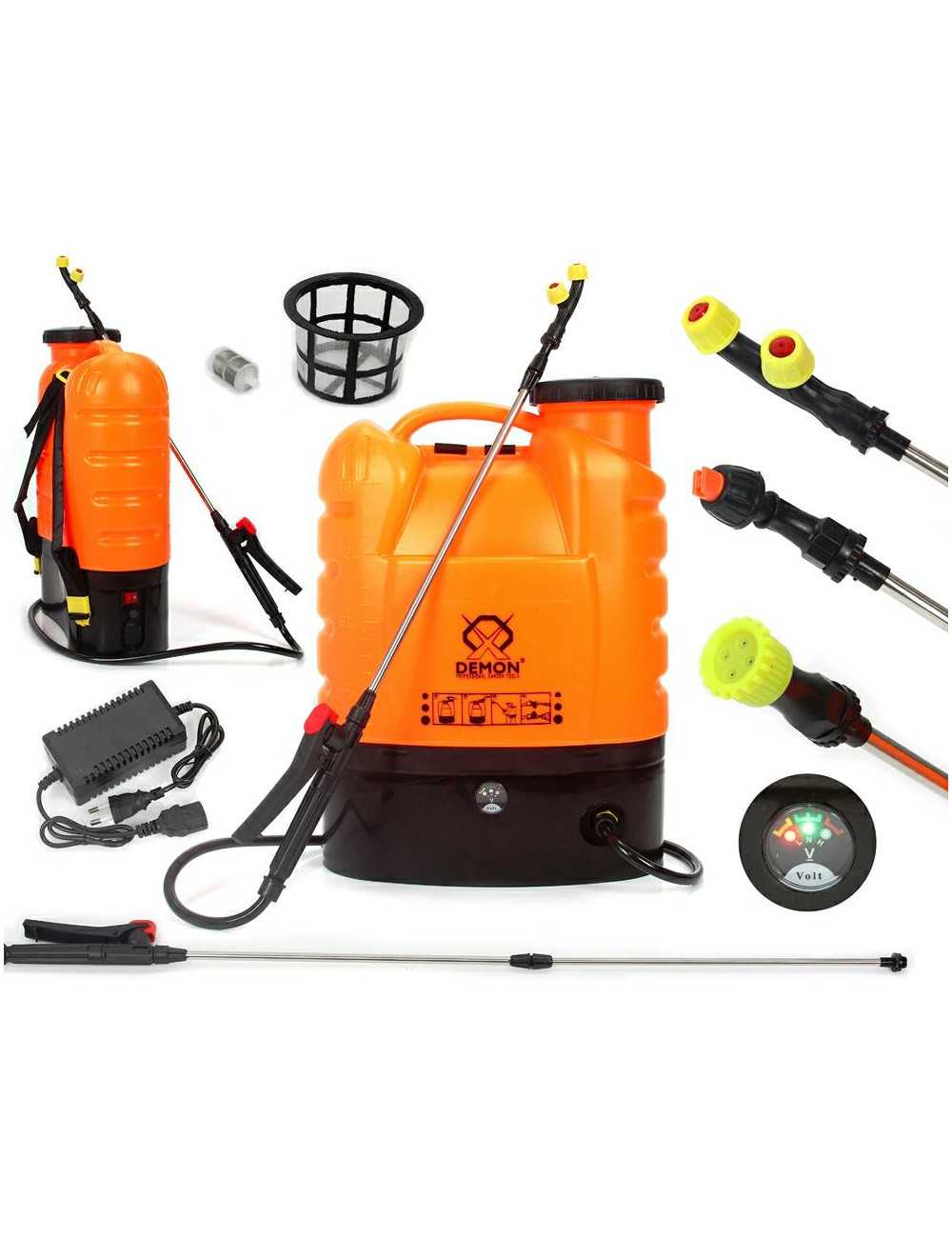 OPRYSKIWACZ PLECAKOWY AKUMULATOROWY 16L DEMON