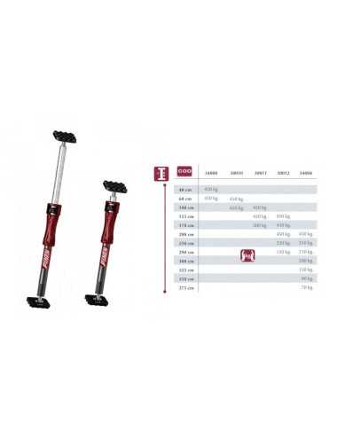 PIHER MULTI-PODPORA TELESKOPOWA 950-1700mm