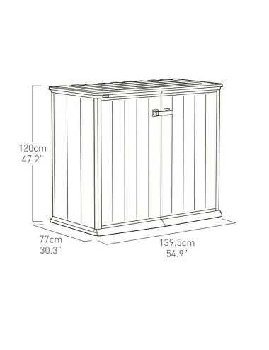 KETER SZAFA OGRODOWA PATIO STORE