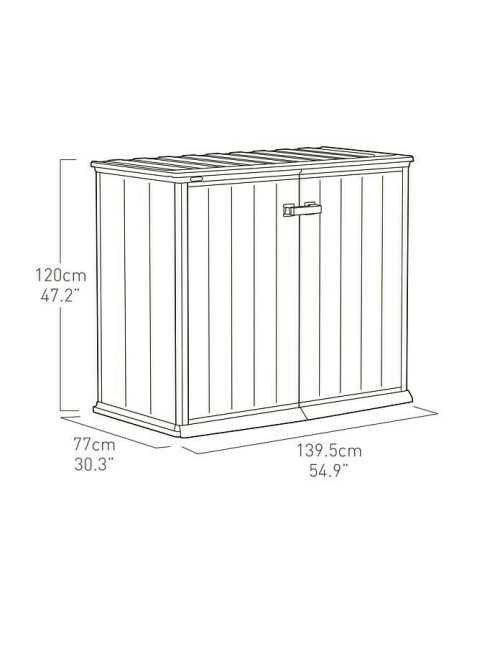 KETER SZAFA OGRODOWA PATIO STORE